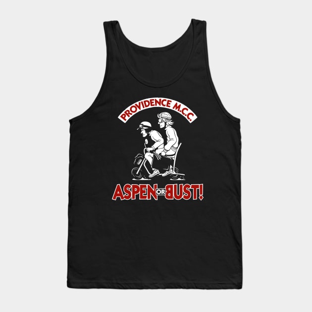 Aspen or Bust! Tank Top by DoodleDojo